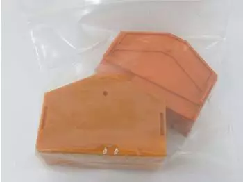 Wago Abschluss- und Zwischenplatte 2,5 mm dick orange (280-313)