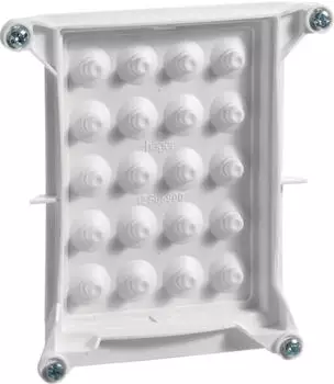 Hager Leitungseinf&uuml;hrung, univers, IP44/54, auf R&uuml;ckseite, T 160205mm (FZ428)