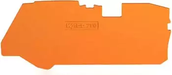 Wago Abschluss- und Zwischenplatte 1 mm dick orange (2110-1292)