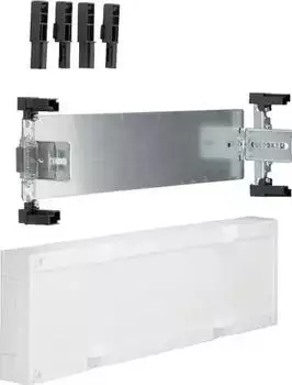 Hager Baustein, universN, 150x500mm, mit Montageplatte verstellbar (UD12C1)