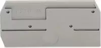 WAGO Abschlussplatte 2,5mm, grau 880-325