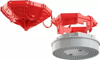 Kaiser Elektro B1 Universal-Deckenauslass 45&deg; (1249-13)