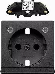 Merten System M Erweiterungsset LED Beleuchtung, anthrazit (MEG2334-0414)