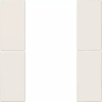 Jung Tastensatz 2fach, F50, Serie LS, weiß (LS 502 TSA)