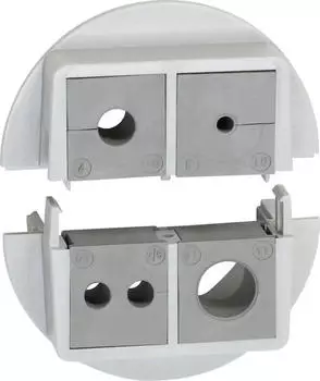 Icotek Kabeldurchf&uuml;hrung QVT 50 gy (45722)