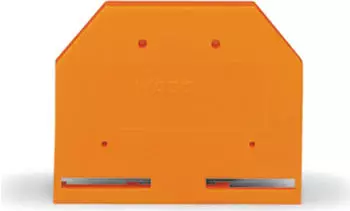 Wago Abschluss- und Zwischenplatte 3 mm dick orange (281-302)