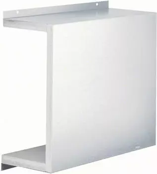Hager Schiebemuffe zu Brandschutzkanal FWK 30/FWK 3E I90/E30 100x260mm verkehrswei&szlig; (L68789016)