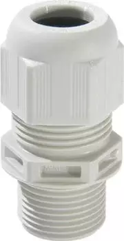 Wiska ESKV-L 20 LG Kabelverschraubung, Kunststoff, M20, RAL 7035 mit langem Anschlussgewinde (10066392)