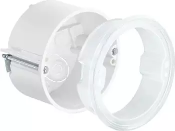 Kaiser Elektro Ger&auml;tedose CEE mit Dichtring, Tiefe 50 mm, halogenfrei (9075-77)