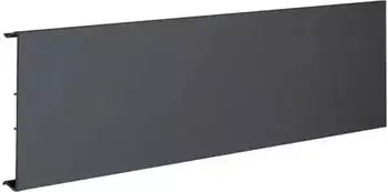 Hager Br&uuml;stungskanal-Oberteil zu BRA/S mit Oberteilbreite 100mm aus PVC in anthrazit (BR7013227021)