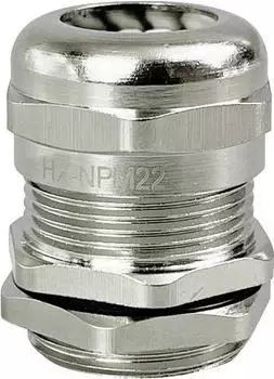 Conrad Electronic TRU Components Kabelverschraubung M22 Messing vernickelt (TC-10302836)