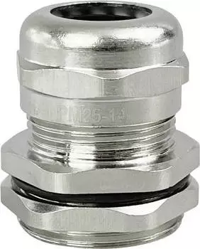 Conrad Electronic TRU Components Kabelverschraubung M25 Messing vernickelt (TC-10302840)