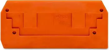 Wago Abschluss- und Zwischenplatte 2,5 mm dick orange (284-328)