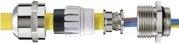 Wiska MMSKV 24 EMV-Z Kabelverschraubung DIN 89285, Messing, Erdungseinsatz DIN 89345, M24 (10065124)