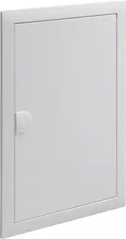 Hager Blendrahmen, Volta, 2reihig, mit T&uuml;r, RAL9016 (VZ102WN)