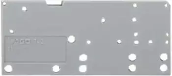 Wago Abschlussplatte anrastbar 1,5 mm dick grau (742-152)