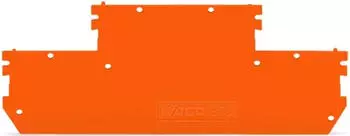 Wago Abschluss- und Zwischenplatte 1 mm dick orange (870-169)
