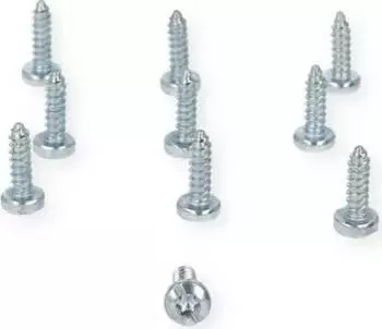 Striebel & John ZX287P10 Schrauben M4 x14 selbstfurchend für diie Lochblech-Montageplatte (2CPX061180R9999)