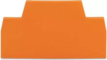 Wago Abschluss- und Zwischenplatte 2,5 mm dick orange (281-341)