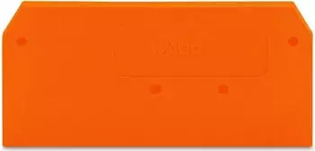 Wago Abschluss- und Zwischenplatte 2 mm dick orange (279-328)