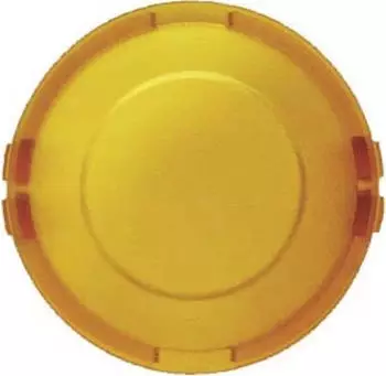 Siemens DELTA fl&auml;che IP44 Ersatzfenster f&uuml;r Lichtsignal, gelb (5TG4210)