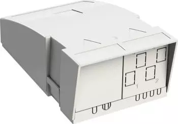 Kaiser Elektro Haus&uuml;bergabepunkt H&Uuml;P, 4 Fasern, 2 LC/APC DX (AT29212)