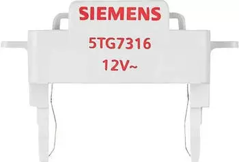 Siemens DELTA Schalter und Taster LED-Leuchteinsatz 12V/50Hz, rot (5TG7316)