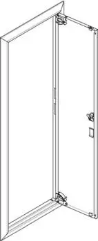 Schneider Electric Blendrahmen + Vollt&uuml;re FB1BH7 (GBRU17T)
