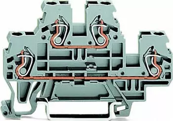 Wago Doppelstockklemme Serie 870 mit CAGE CLAMP (870-503)
