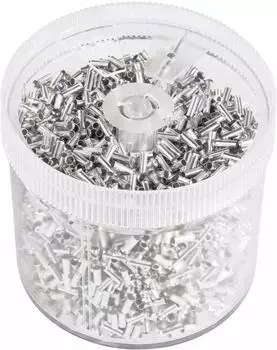 Vogt Aderendh&uuml;lse 1.5 mm&sup2; Unisoliert Metall 5000 St&uuml;ck (440407.47s50)