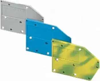Wago Abschlussplatte anrastbar 1,5 mm dick blau (742-400)