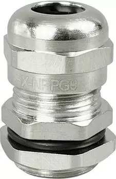 Conrad Electronic TRU Components Kabelverschraubung PG11 Messing vernickelt (TC-10302876)