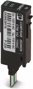 Phoenix Contact CTM 1X2-110AC - &Uuml;berspannungsschutzstecker (2838539)