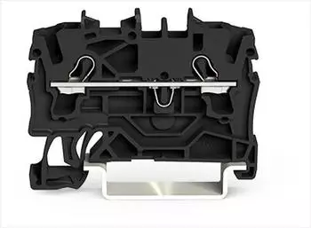Wago Durchgangsklemme Serie 2002 mit Push-in CAGE CLAMP (2002-1205)