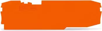 Wago Abschluss- und Zwischenplatte 1 mm dick orange (2006-8692)