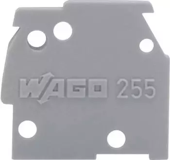 Wago Abschluss- und Zwischenplatte 1 mm dick orange (255-800)