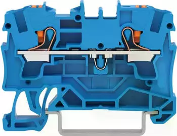 Wago Durchgangsklemme Serie 2201, blau (2201-1204)