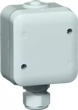 Peha IP54 Leergeh&auml;use, grau (D 620 LA WAB)