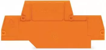 Wago Abschluss- und Zwischenplatte 2 mm dick orange (279-519)
