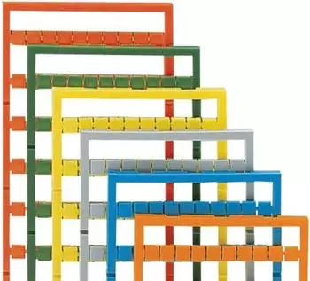 Wago Mini-WSB-Beschriftungskarte als Karte bedruckt 31 ... 40 (10x) nicht dehnbar Aufdruck waagerecht aufrastbar violett (248-505/000-024)