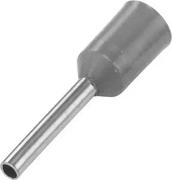 Vogt Aderendh&uuml;lsen grau - 4597/6 Cu sn - 0.14 x 6 (459706)
