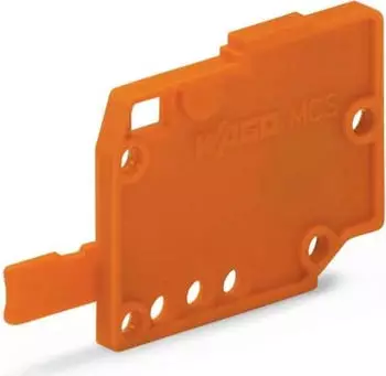 Wago Endplatte 1,5 mm dick orange (231-300)