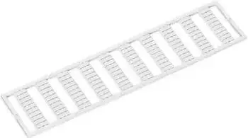 Wago WMB-Beschriftungskarte als Karte bedruckt 71 ... 80 (10x) dehnbar 4 - 4,2 mm Aufdruck senkrecht aufrastbar wei&szlig; (794-4603)