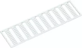 Wago WMB-Beschriftungskarte als Karte bedruckt 81 ... 90 (10x) dehnbar 5 - 5,2 mm Aufdruck senkrecht aufrastbar wei&szlig; (794-5604)