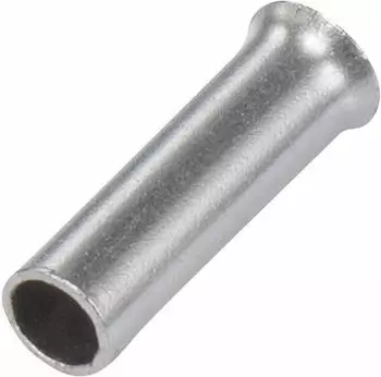 Vogt Aderendh&uuml;lse 4 mm&sup2; Unisoliert Metall 100 St&uuml;ck (440609.47)