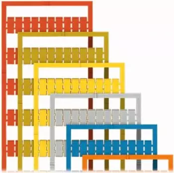 Wago WMB-Beschriftungskarte als Karte bedruckt 11 ... 20 (10x) nicht dehnbar Aufdruck waagerecht aufrastbar rot (793-503/000-005)