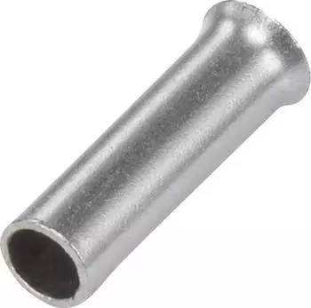 Vogt Aderendh&uuml;lse 10 mm&sup2; Unisoliert Metall 100 St&uuml;ck (440815.47)