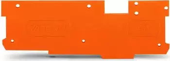 Wago Abschluss- und Zwischenplatte 1,1 mm dick orange (769-321)