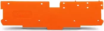 Wago Abschluss- und Zwischenplatte 1,1 mm dick orange (769-304)