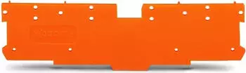 Wago Abschluss- und Zwischenplatte 1,1 mm dick orange (769-302)
